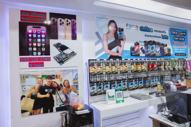 ร้านซ่อมโทรศัพท์มือถือ iPhone เชียงใหม่ Take Care Service 306